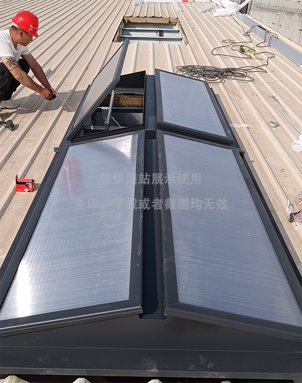 兰州王老吉生产车间哈巴河排烟天窗