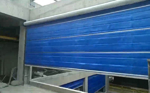 大型物流园区完成哈巴河防火门整体安装工程